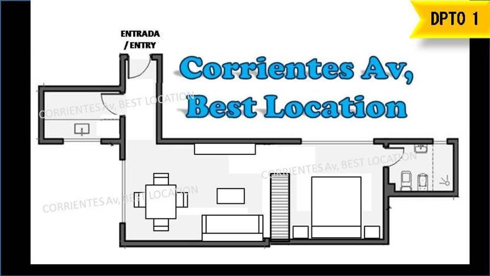 Corrientes Av, Best Location Buenos Aires Exterior photo